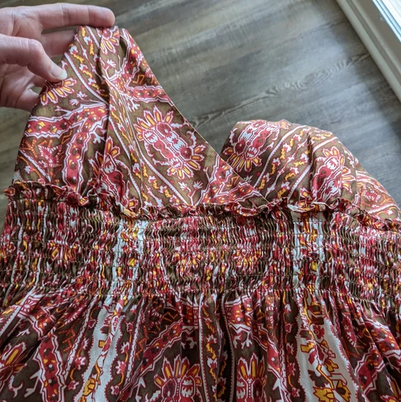 Gianni Bini silk halter maxi dress - Picture 6 of 8